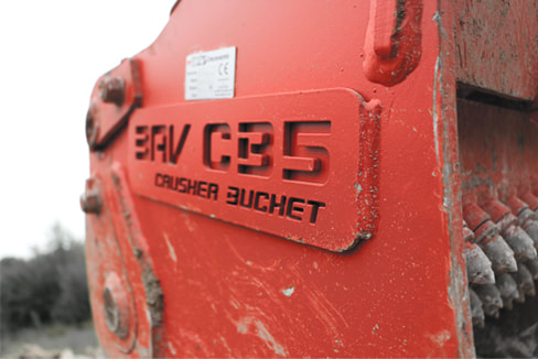 BAV CB5 Crusher Bucket
